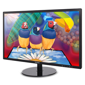 Viewsonic Value VA2209 22" LED LCD Monitor - 16:9 - 5 ms 1920 x 1080 - 16.7 Million Colors (8-bit) - 250 cd/m&#178; - 20,000,000:1 - Full HD - DVI - VGA - 35 W - Black - ENERGY STAR, China Energy Label (CEL), RoHS, WEEE