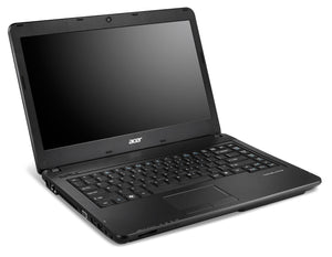 Acer TravelMate TMP243-M-33114G32Mikk 14" LED (ComfyView) Notebook - Intel Core i3 i3-3110M 2.40 GHz 4 GB RAM - 320 GB HDD - DVD-Writer - Intel HD 4000 Graphics - Windows 7 Professional 64-bit - 1366 x 768 Display - Bluetooth