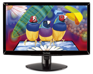 Viewsonic VA2037a-LED 20" LED LCD Monitor - 16:9 - 5 ms Adjustable Display Angle - 1600 x 900 - 250 cd/m² - 1,000:1 - VGA - Black