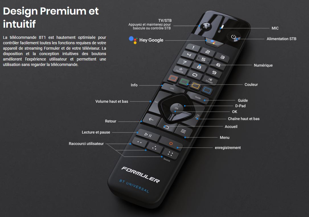 Télécommande Bluetooth et Infra-rouge Vocale – Digital Design
