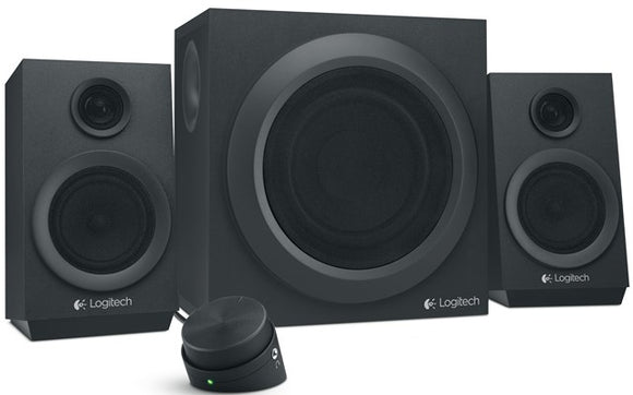 Logitech Z33 Logitech Z333 2.1 Speaker System - 40 W RMS - Black 55 Hz - 20 kHz - C ...