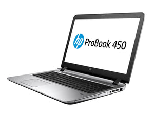 HP ProBook 450 G3 15.6" Notebook - Intel Core i5 (6th Gen) i5-6200U Dual-core (2 Core) 2.30 GHz - 8 GB DDR4 SDRAM - 500 GB HHD - Windows 7 Professional 64-bit (English/French) upgradable to Windows 10 Pro - 1920 x 1080 - Gravity Black