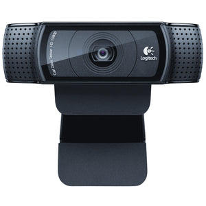 Logitech C920 Webcam - Black - USB 2.0 1920 x 1080 Video - Auto-focus - Widescreen - Microphone