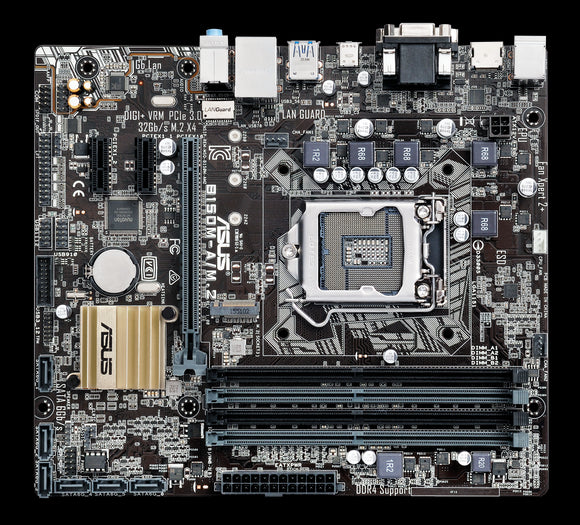 Asus B150M-A/M.2 Desktop Motherboard - Intel B150 Chipset - Socket H4 LGA-1151