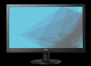 AOC e2260Swdn 22" LED LCD Monitor - 16:9 - 5 ms 1920 x 1080 - 16.7 Million Colors - 200 cd/m² - 20,000,000:1 - DVI - VGA - Black - ENERGY STAR, EPEAT Silver, RoHS