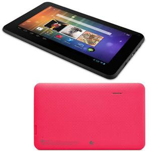 Ematic EGD170 8 GB Tablet - 7" - Wireless LAN - 1.30 GHz - Pink 1 GB RAM - Android 4.1 Jelly Bean - Slate - 1024 x 600 Multi-touch Screen Display