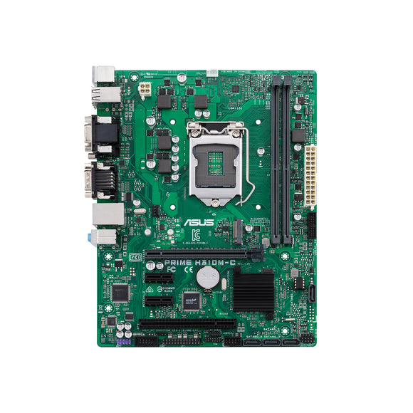 Asus Prime H310M-C/CSM Desktop Motherboard - Intel Chipset - Socket H4 LGA-1151