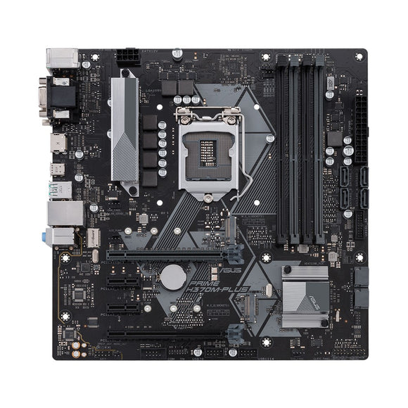 Carte mère Asus Prime H370M-Plus / CSM - Chipset Intel - Prise H4 LGA-1151