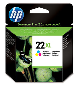 22XL Tri-Colour Inkjet Print Cartridge