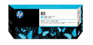 HP 85 3-pack 69-ml Light Cyan Cartridges with Vivera Inks