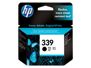 HP 339 Black Inkjet Print Cartridge with Vivera Ink