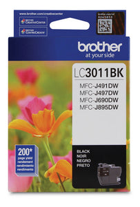 LC3011BKS BLACK INK FOR MFCJ491DW MFC690DW 0.2K