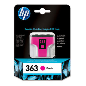 HP 363 Magenta Ink Cartridge with Vivera Ink