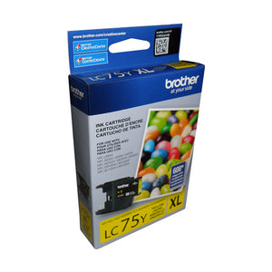 LC75YS INK CARTRIDGE YELLOW FOR MFCJ6510DW MFCJ6710DW MF