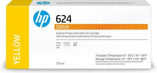 624 775-ml Yellow Stitch Dye Sublimation Ink Cartridge