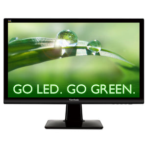 Viewsonic Value VA2342-LED 23" LED LCD Monitor - 16:9 - 5 ms Adjustable Display Angle - 1920 x 1080 - 250 cd/m² - 1,000:1 - DVI - VGA - Black - China Energy Label (CEL), RoHS, WEEE, ENERGY STAR 5.0, EPEAT Silver