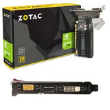 Zotac GeForce GT 710 Graphic Card - 954 MHz Core - 1 GB DDR3 SDRAM - SLI - Passive Cooler - OpenGL 4.5, OpenCL, DirectX 12 - 1 x HDMI - 1 x VGA - 1 x Total Number of DVI - PC - 3 x Monitors Supported