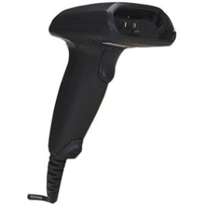 Manhattan Long Range CCD Barcode Scanner Cable Connectivity - 500 scan/s - 19.7" (500 mm) Scan Distance - 1D - CCD - Black