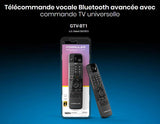 Télécommande Bluetooth et Infra-rouge Vocale