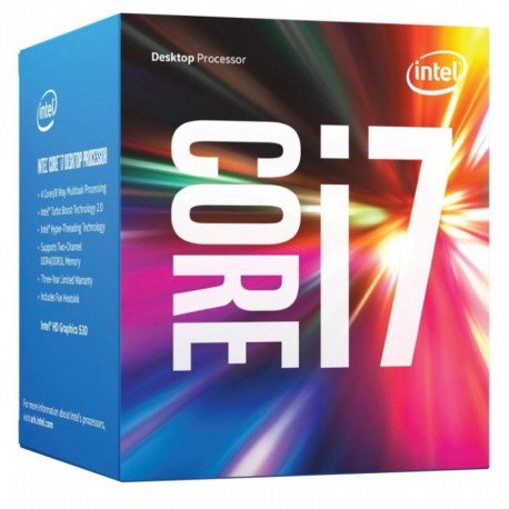 Intel® Core™ i7-7700 Processeur 8M Cache, jusqu'à 4.20 GHz