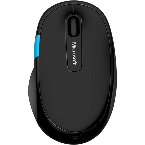 Microsoft Sculpt Comfort Mouse BlueTrack - Sans fil - Bluetooth - 2.40 GHz - Noir - 1000 dpi - Molette inclinable - 6 bouton (s)