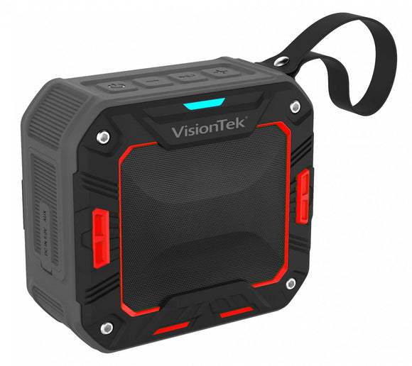 Système de haut-parleurs Bluetooth portable VisionTek BTi65 Batterie rechargeable - USB